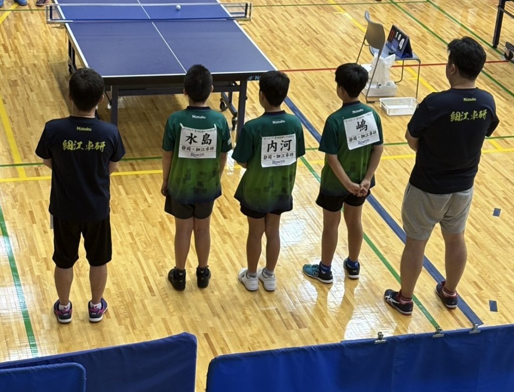 細江卓研全国ホープス｜オーダー読み前の様子